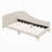 Upholstered Daybed with Headboard and Armrest-674344484-674344490