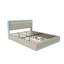 Upholstered Linen Drawers Bed-1313022836-1331078396