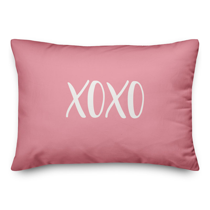  Coussin Xoxo, Rose