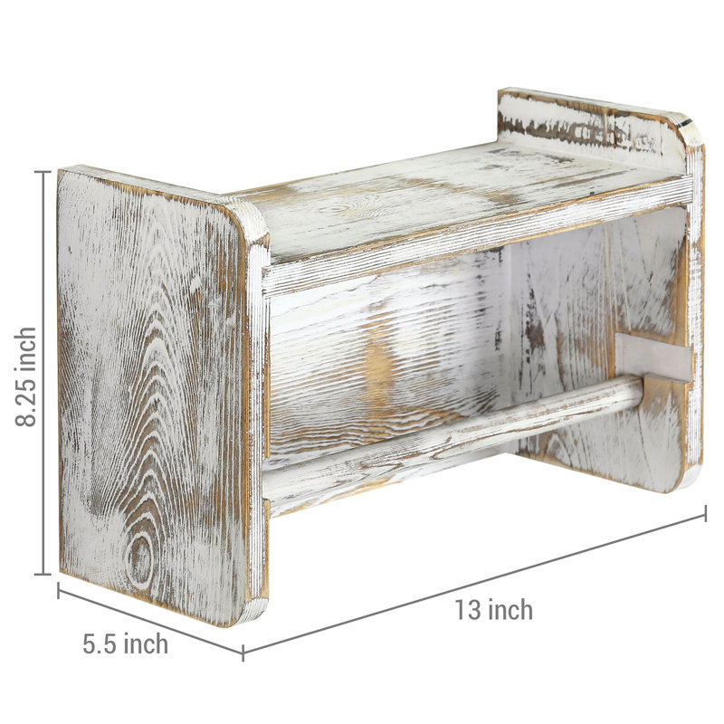 Porte-rouleau de papier essuie-tout avec tablette