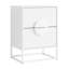 40cm W Metal Bedside Table-811615745