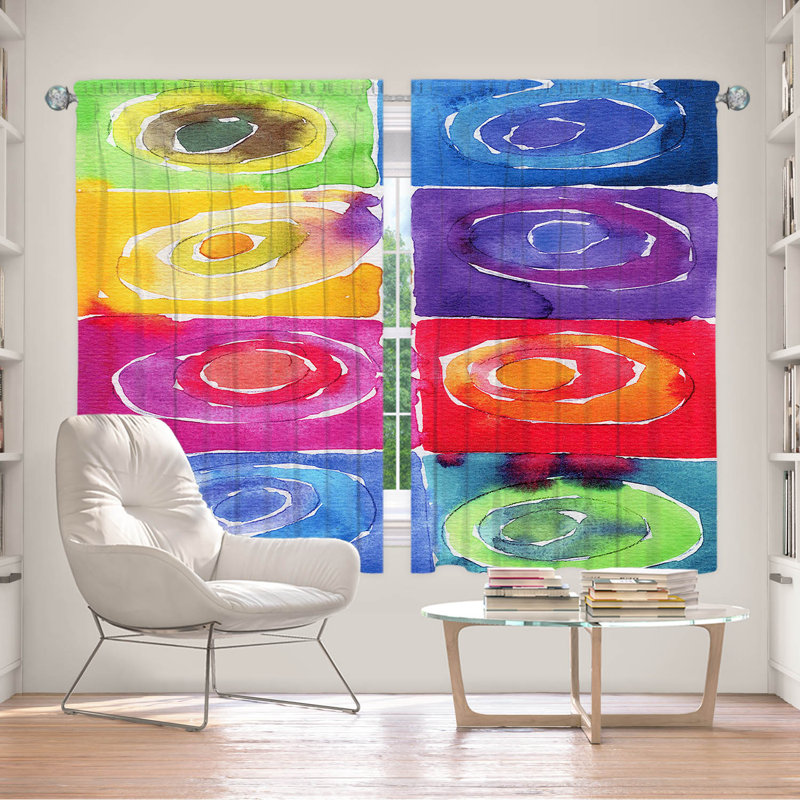 Afred Room Darkening Curtain Pair, 56" W x 78" L