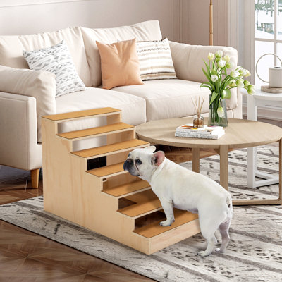 Danka 7-Step Dog Stairs, Nonslip Bottom