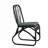 Outdoor PE Wicker Dining Chairs with Washable Cushion Set of 2-819974646-819974647