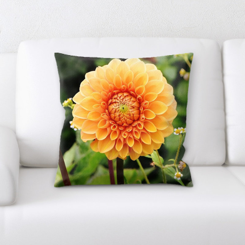 Housse et insert de coussin carré Dahlia