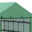 Walk In 244*180*210 cm Steel 1 Piece Walk-in Greenhouse White with Roll-up Door-134742401