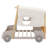 Car Bed With Pillow, Ceiling Cloth And LED-1501991727