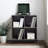 Modular Storage Cube Bookcase With Vinyl Records Holder And Record Player Stand, Industrial Design