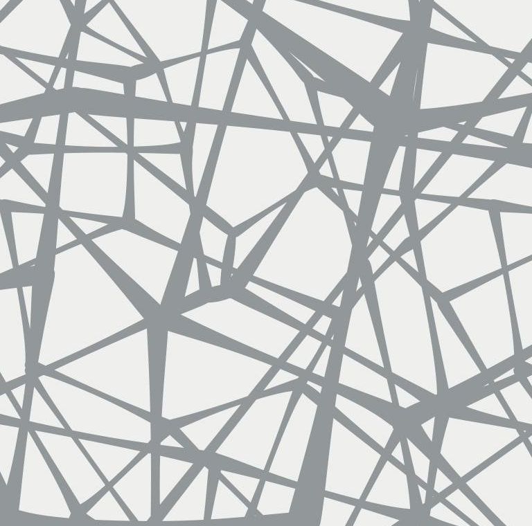 Rouleau de papier peint adhésif Web L 27 pi x l 50 po Web, Gris/gris pâle