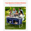 Station de cuisson pliante en aluminium 3