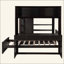 Lit mezzanine avec lit autonome, tablettes, bureau et garde-robe-1767325113
