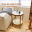 Ensemble de tables basses gigognes Modern Farmhouse