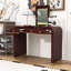 Bureau de coiffeuse avec miroir et 2 tiroirs-905203198