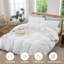 Ensemble de housse de couette 100% coton texturé à rayures-101596134-101596135