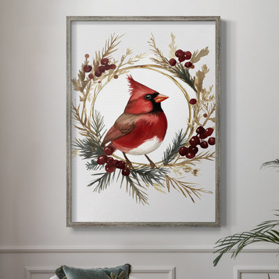 «Christmas Holiday Art CMLXV», reproduction d'art encadrée - bois massif XMA171745
