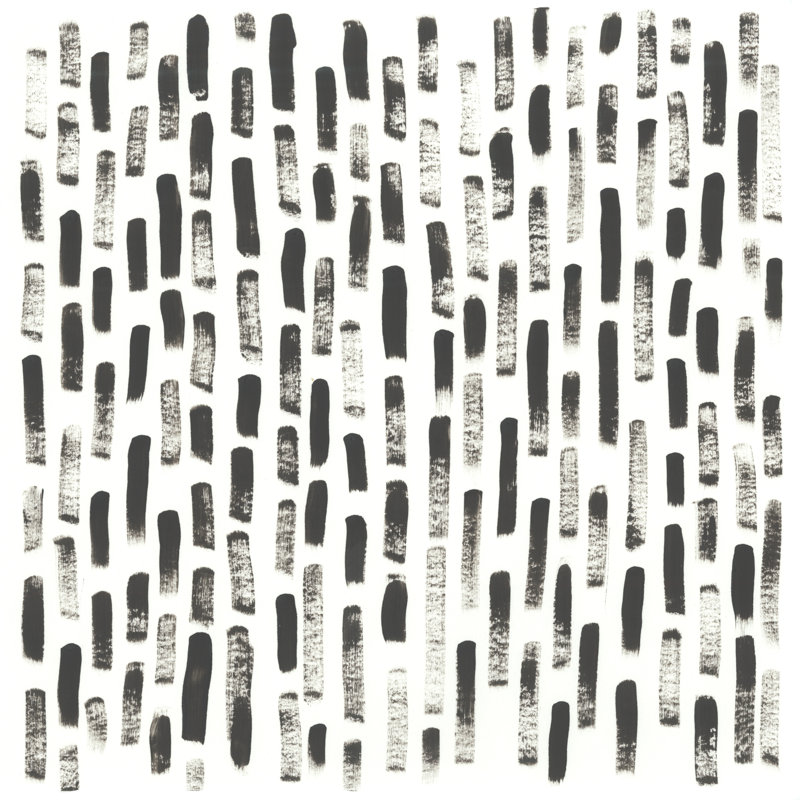 Mixed Signals IX - Wrapped Canvas Painting, 76cm H x 76cm W