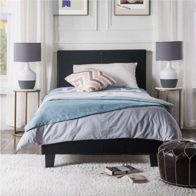 Aad Upholstered Bed, Single (3')