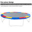 Coussin de remplacement pour trampoline rond de protection universelle en mousse EPE de Yescom-66639400-103563325