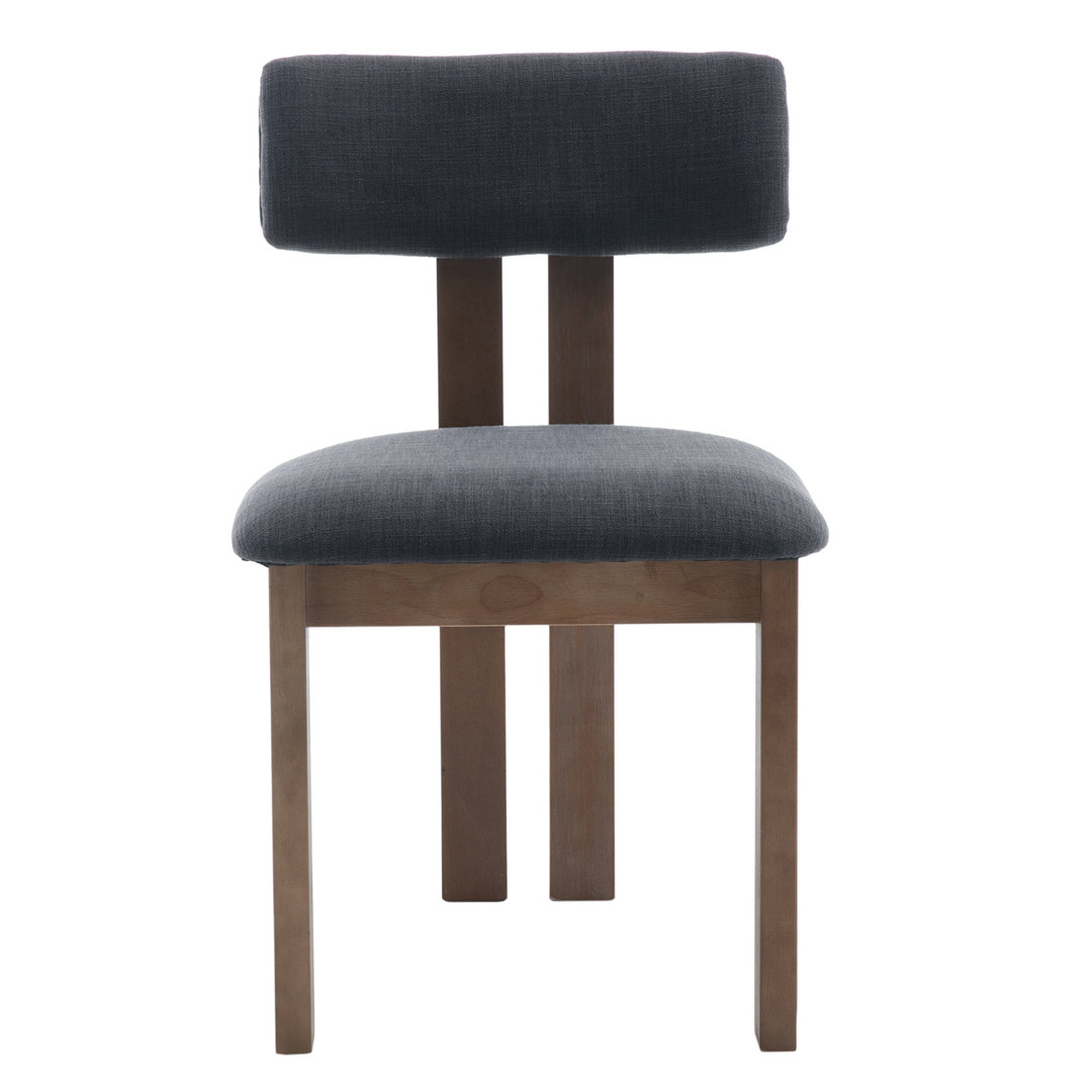 Janeene Dining Chairs Rustic Countryside Wooden Kitchen Chairs with Comfortable Upholstered Mid Century Side Chairs for Living Room/Lounge/Restaurant (Set of 2) Latitude Run® Upholstery 