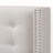 Greyish Beige Fabric King Button-Tufted Nail Head Winged Headboard, 49.44" H X 83.02" W X 7.24" D-716430165-716430163