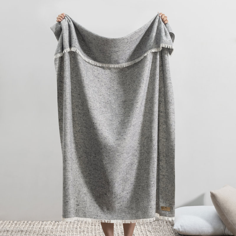 Stone Cinder Mist Throw, Stone