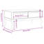 Table basse Ebern Designs FLORO 39 po x 21,9 po x 17,7 po en bois de pin massif-1802444890