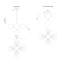 Lustre spoutnik 5 lumières Willow-66310531-66310532