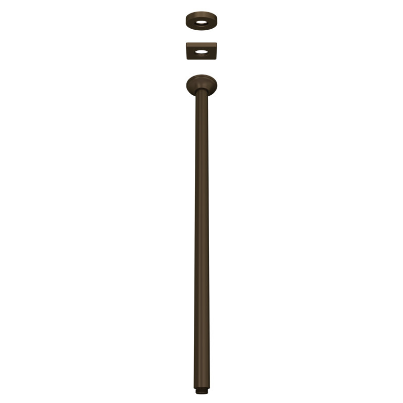 Rohl 24 7/16" Ceiling Shower Arm, Tuscan Brass