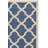 Bordeaux Geometric Blue/Beige Area Indoor/Outdoor Area Rug-707991582
