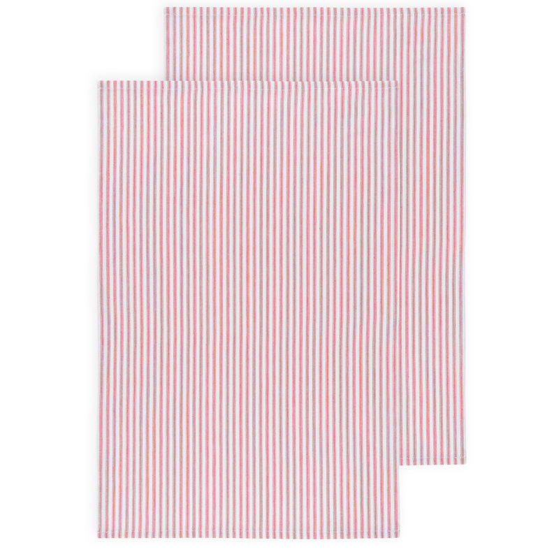 Linge à vaisselle, Rouge