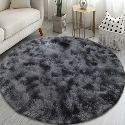 Rupendra Round 120 cm x 120 cm Synthetic Area Rug