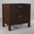 Milburn 2 Drawer Nightstand, Cappuccino-542413425
