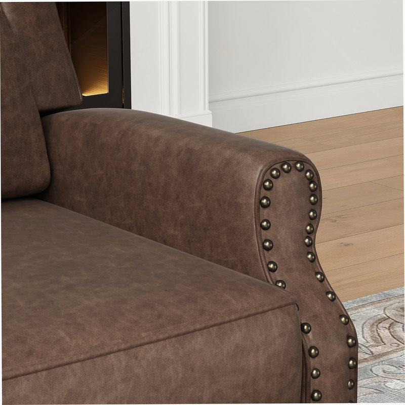 Fauteuil inclinable en similicuir pour salon RV, Café