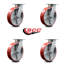 Poly sur roulettes en acier-92145959