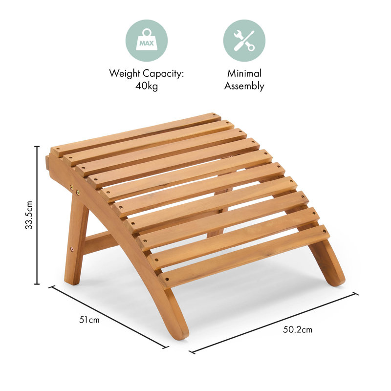 Acacia Outdoor Ottoman