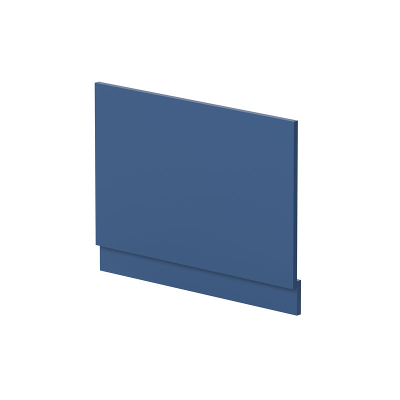 Athena 750mm Bath End Panel, Satin Blue