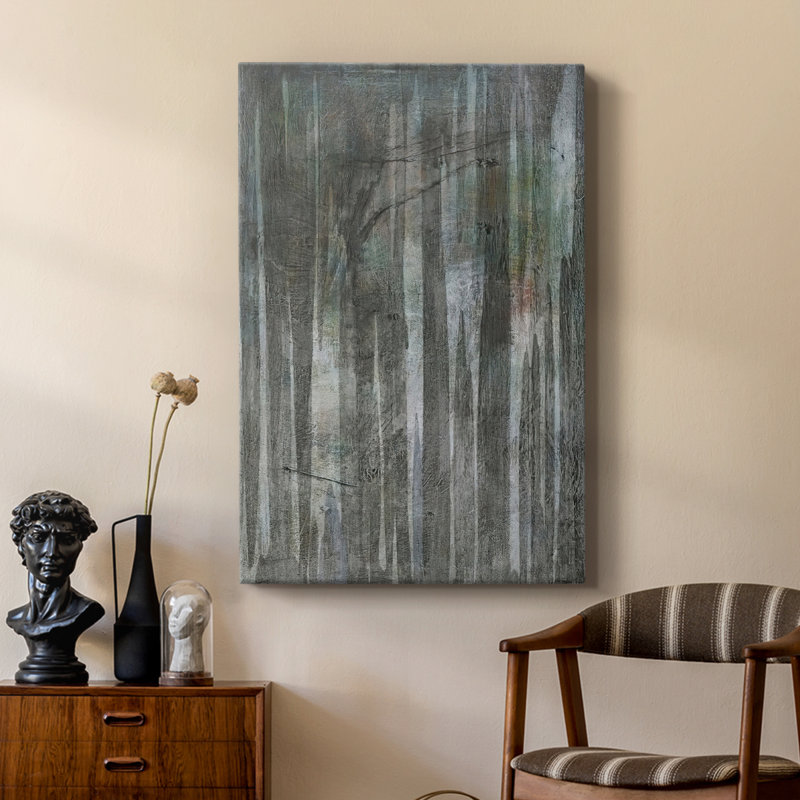 BirchForestAbstractsII -Custom Wrapped Gallery Cavas