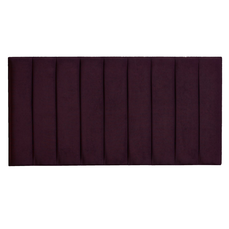 Elyse Upholstered Headboard, Double (4'6), Purple