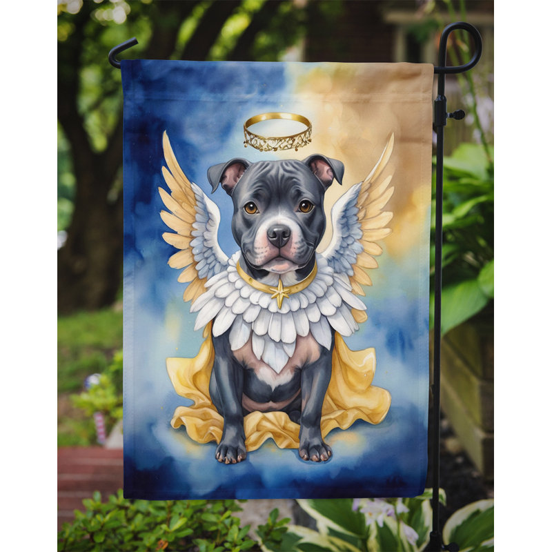 Drapeau Staffordshire Bull Terrier My Angel Garden