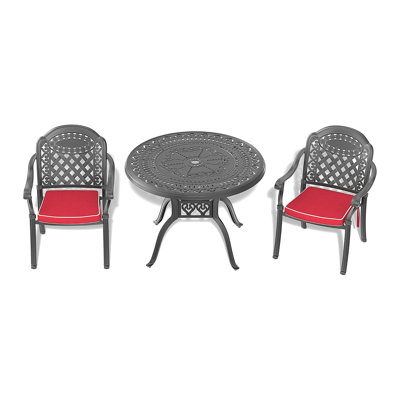 Cast Aluminum Patio Furniture With Cushions