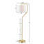 Lampe sur pied 60 po Saarim-1480525139
