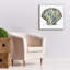 Toile épique Graffiti «Aquarelle Shells 4» par Chariklia Zarris, 26 po x 26 po-577103519