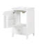 Meuble-lavabo sur pied simple 20 po avec comptoir en céramique-2026418908