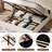Yamada Hydraulic  Lift Up Upholstered  Storage Bed-2021448816-2021448821