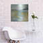 17 Stories «Subtle Shores Morning Memories» par Lisa Mann, art mural en métal-958498510