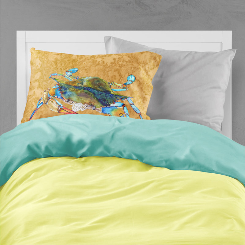  Taie d'oreiller crabe
