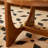 Brown Solid Wood Tempered Glass Round Coffee Table
