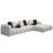 Arledge Sectional Sofa W/8 Pillows