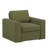 Glen Park Upholstered Accent Chair With 1 Hidden Metal Wire Storage Drawer-574856631