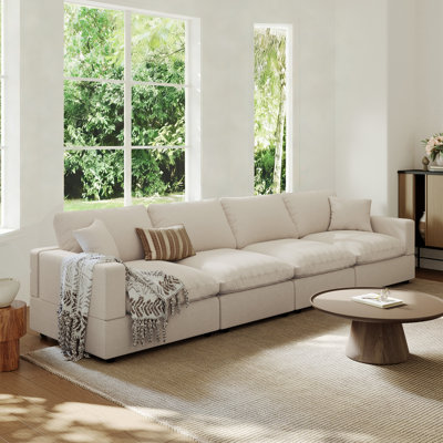 Canapé rembourré, canapé modulaire modulaire Cloud Couch pour salon, chambre à coucher